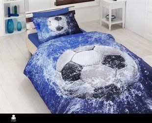 Постільна білизна First Choice 3D Satin 160&times;220 Football 0214 фото