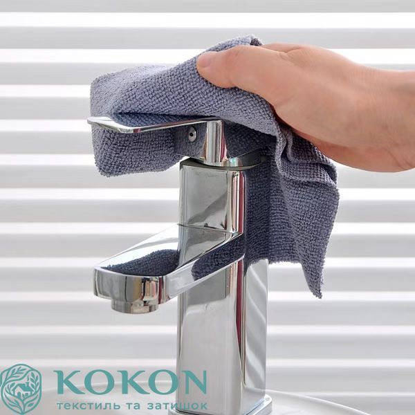 20 шт набір кухонних серветок з мікрофібри 25*25 см відривні 2353 фото