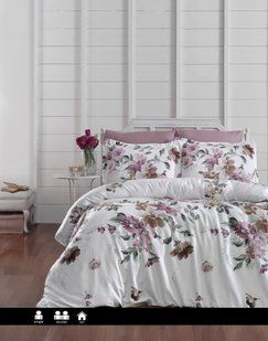 Постельное белье First Choice Cotton Satin Serra Powder 0374 фото