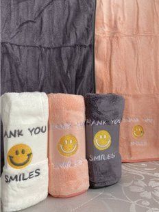 Набор полотенец Smile 5267 микрофибра 50х90см, 3 штуки 1531 фото