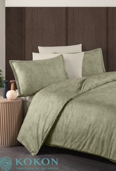 Постільна білизна La Romano Premium Satin Marlen Cedar 1009 фото