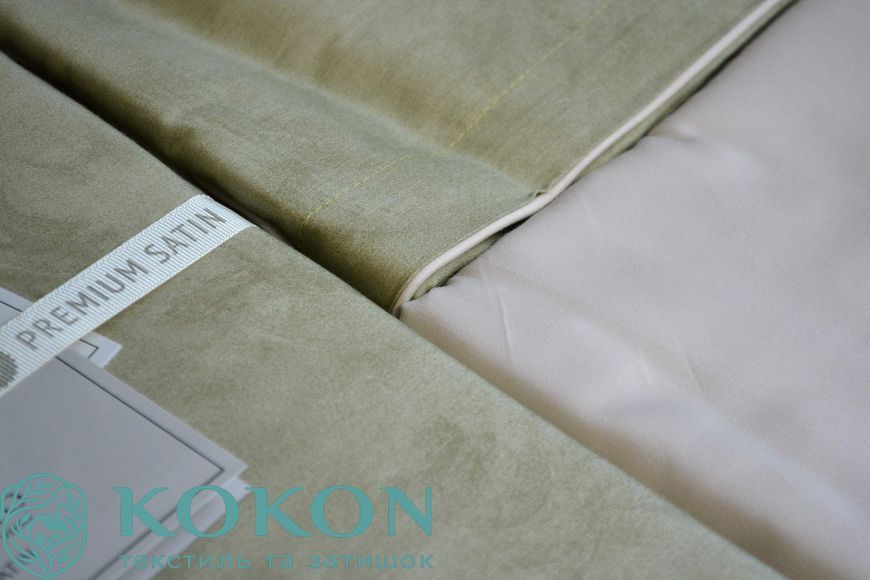 Постільна білизна La Romano Premium Satin Marlen Cedar 1009 фото