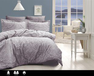 Постільна білизна First Choice Cotton Satin Vanessa Lavender 0401 фото