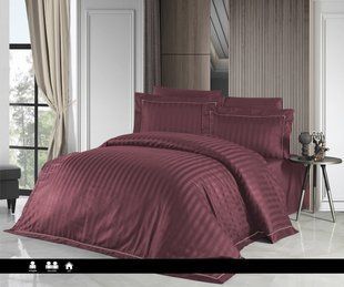 Постільна білизна First Choice Deluxe Satin Dark Series Novel Line Rose 0112 фото