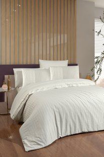 Постільна білизна First Choice Deluxe Satin New Trend Cream 0069 фото