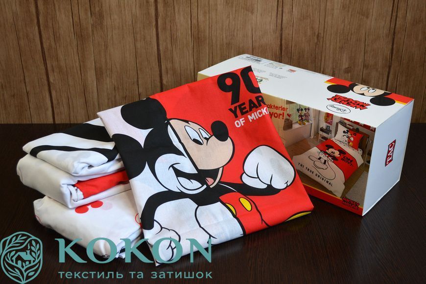 Постільна білизна TAC Disney 160&times;220 см Mickey 1381 фото