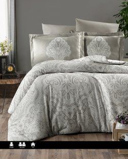 Постельное белье First Choice Cotton Satin Milena Beige 0368 фото