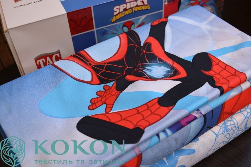 Постельное белье TAC Disney 160&times;220 см Spidey And Friends 1504 фото