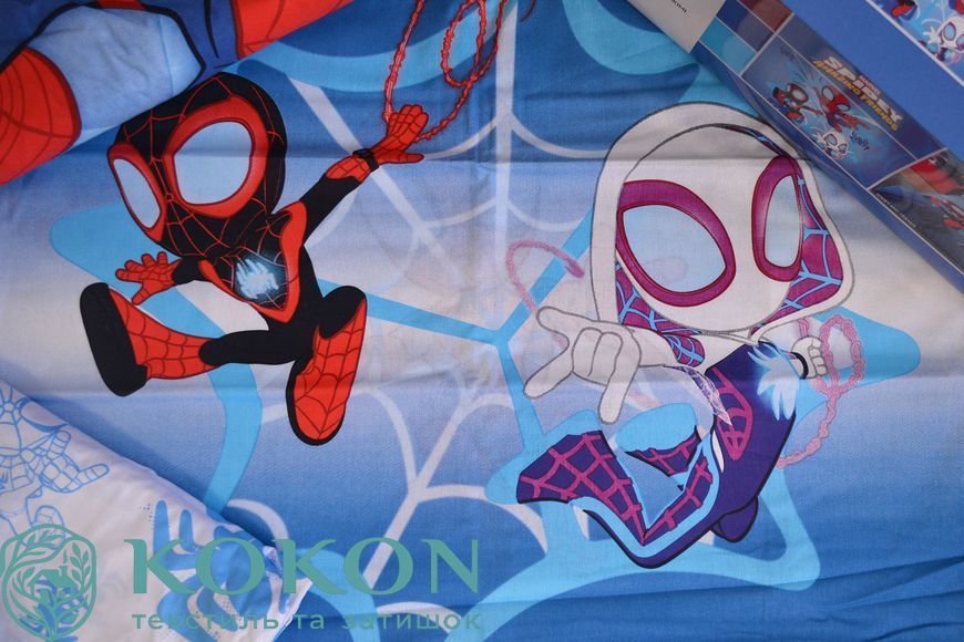 Постельное белье TAC Disney 160&times;220 см Spidey And Friends 1504 фото