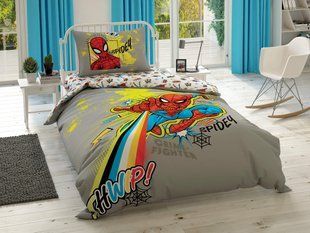 Постельное белье TAC Disney 160&times;220 см Spiderman Powder 1506 фото
